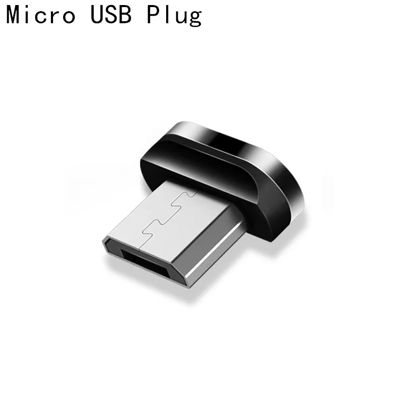 Only Micro Plug Essager Магнитный Micro Тип usb c кабель для передачи данных для iPhone 11 XR 7 IPad Xiaomi 9 Redmi Note 7 Быстрый зарядный кабель мобильного телефона код данных - Цвет: Only Micro Plug