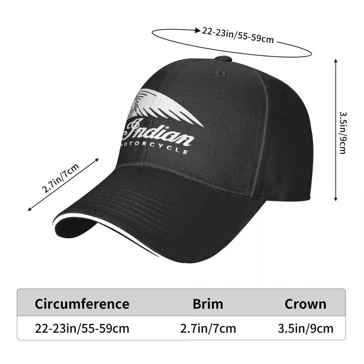 

Indian Motorcycle Trucker Cap Snapback Hat for Men Baseball Valve Mens Hats Caps for Logo
