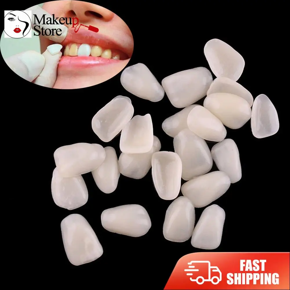 50 шт. зубов Фанера ультра зубы Красота тонкий отбеливание смолы передней верхней