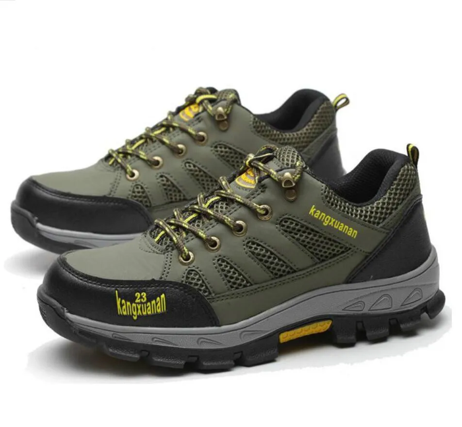 JX149/Мужская и женская обувь для работы Уличная на шнуровке нескользящая с