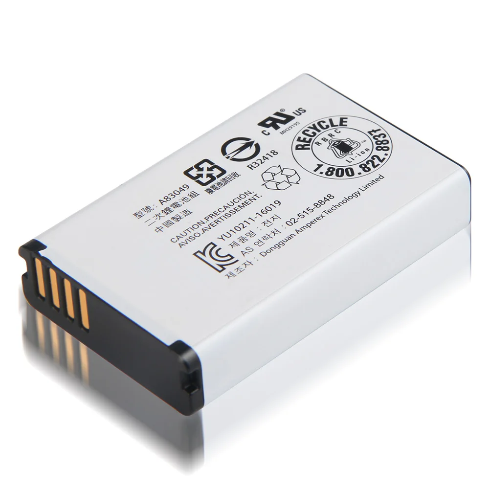 

Original Replacement Battery 361-00053-04 For Garmin Montana 650 680 650T 600 361-00053-00 Genuine VIRB GPS Battery 2000mAh