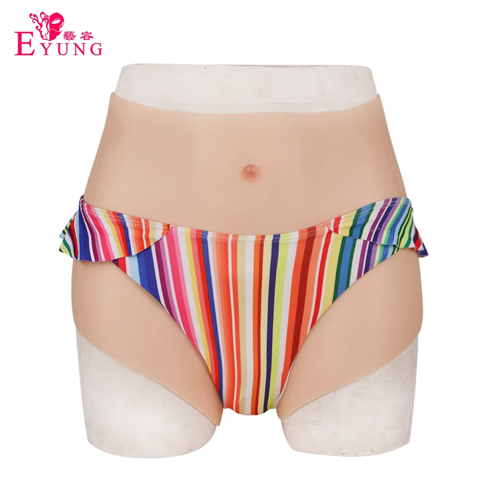 Eyung Силиконовые Реалистичные трусики Вагина Трансвестит настоящая киска