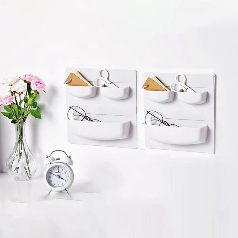 Клейкая пластиковая стойка для хранения овощей фруктов органайзер кухонные