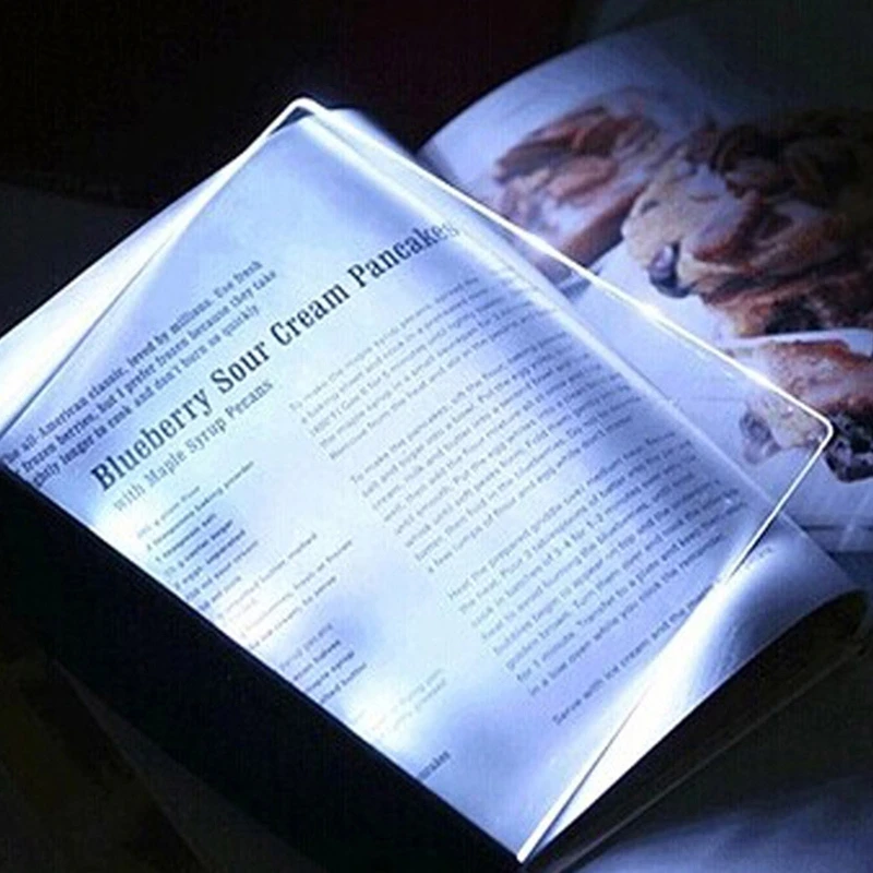 

Creative Flat Board LED Reading Lamp Night Light Eye Protection Reading Light