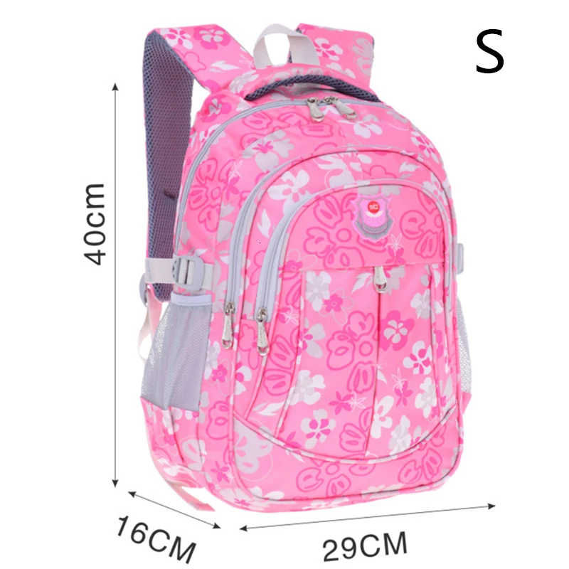 Children School Backpacks Primary Kids Book Bags High Quality School Bags Backpack For Teenagers Girls Flower Printing Backpack
