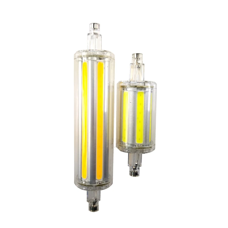 Светодиодная лампа R7S 15 Вт 30 40 50 110 В 220 Cob R7s Led 118 мм 78 с регулируемой яркостью вместо