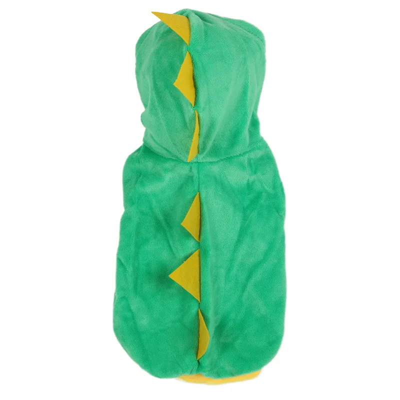 

New Winter Dog Clothes Cute Small Dog Bow Puppy Coat Diamond Qulited Fleece Lined Winter Warm Pet Hoodie Jacket Dinosaur Goods