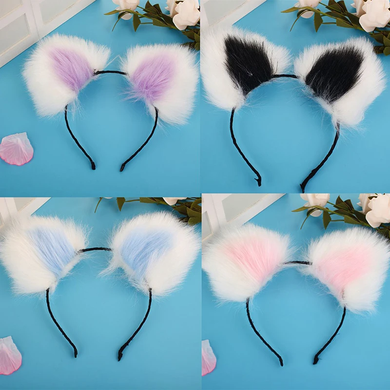 Mental Plush Rabbit Fox Tail Anal Plug Prostate Massager Butt Ear |