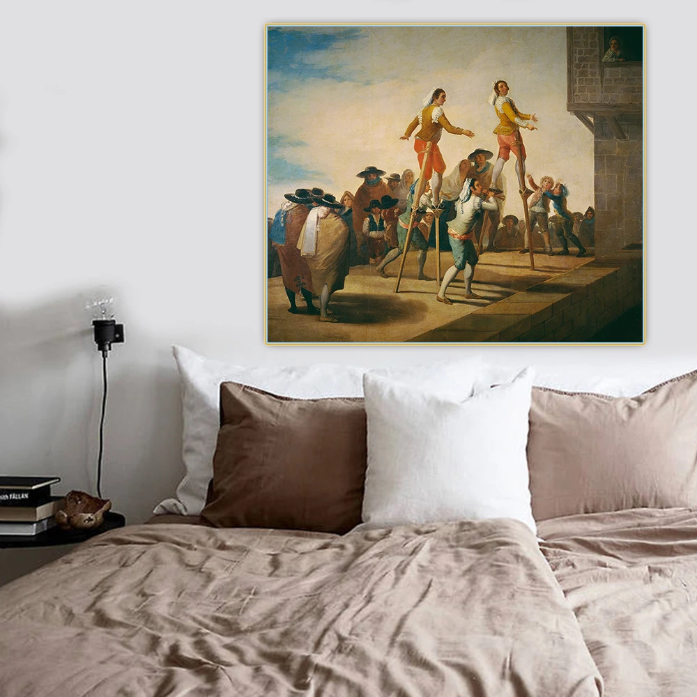 Citon Francisco Goya stilstilts Canvas холст искусство Масляная живопись всемирно известное