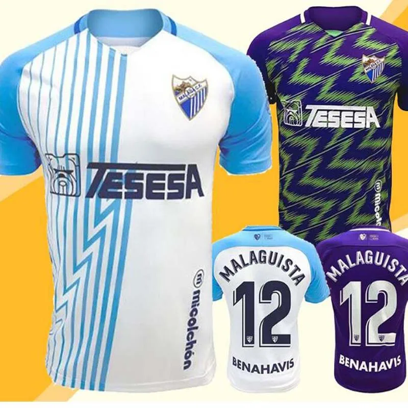 

20 21 Malaga CF MALAGUISTA Mens Soccer Jerseys CRISTIAN JAIRO CHAVARRIA Home Away Football Shirt DANI BARRIO Y. RAHMANI Adult Sh