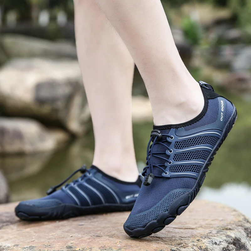 

2021 Men Women Aqua Shoes Sneakers Quick Dry Swimming Footwear Unisex Outdoor Breathable Upstream Beach Shoes