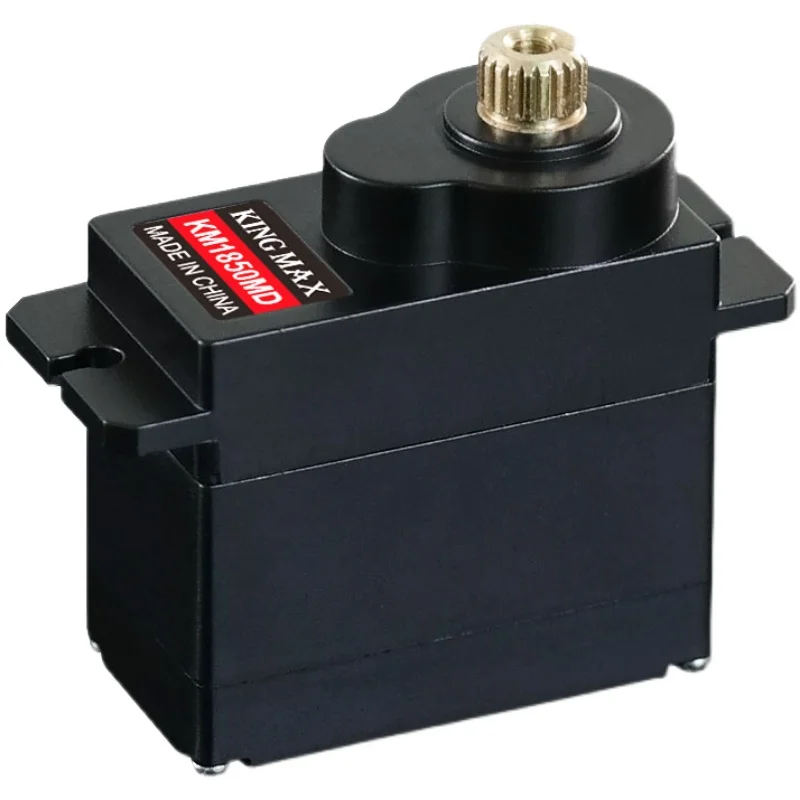 

Цифровые алюминиевые шестерни KINGMAX KM1850MD, 18 г, 5 кг, см, водонепроницаемый мини-сервопривод, работает под водой на 50 часов