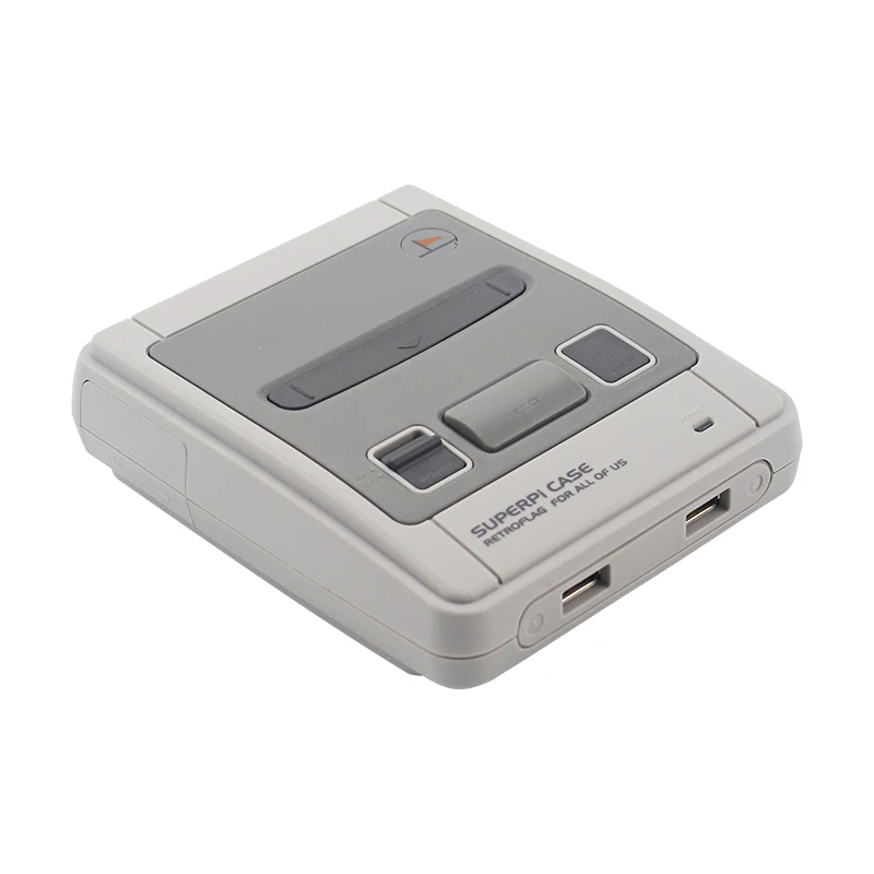 Ретро Флаг SUPERPIE CASE J пластиковая коробка для Raspberry Pi + SD карта 32 ГБ адаптер питания