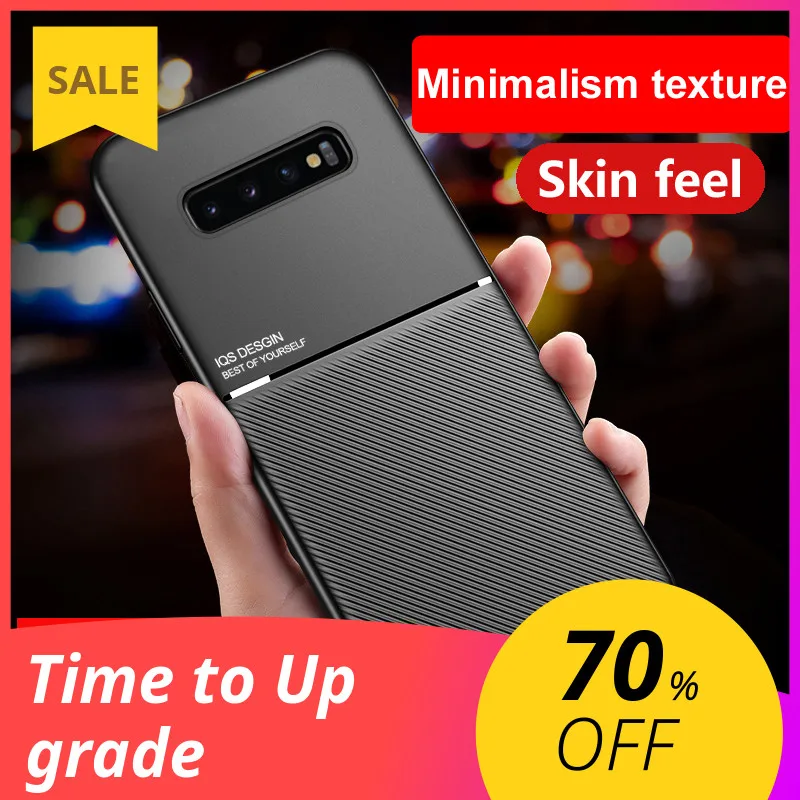 Матовый чехол с кожаной текстурой для samsung s20 a81 a51 a71 s10 s9 s8 note 10 plus 9 a50 a70 a30 a20Phone case |