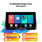 Easteregg для Mitsubishi Eclipse Cross 2018 2019 дюймов Android 10 RDS DSP 2 Din Автомобильный мультимедийный навигатор GPS Авторадио