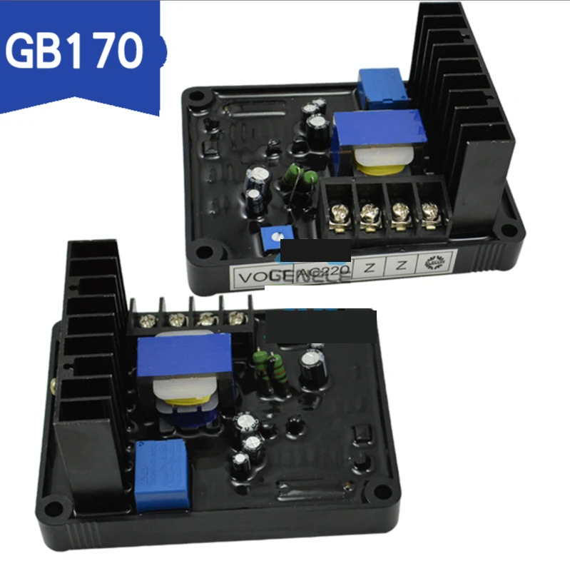 Трехфазный щеточный генератор регулятор напряжения AVR gb-170 давления 3-50 кВт -