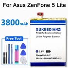 GUKEEDIANZI Мобильный телефон батарея для Asus ZenFone 5 Lite A502CG Новый высокое качество 3800 мАч телефон аккумуляторы мобильных телефонов + Инструменты