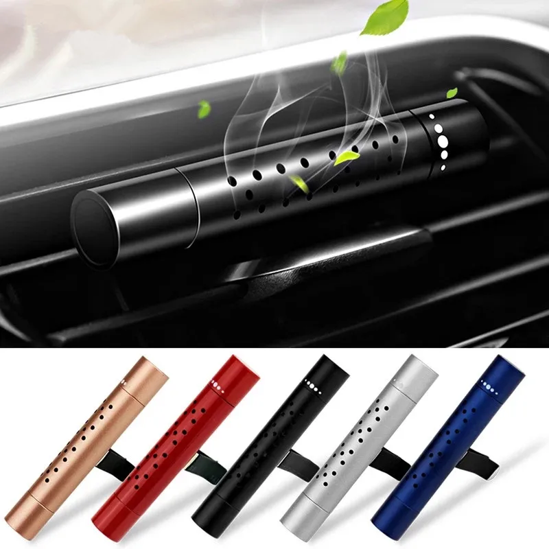 

Car Interior Air Freshener Vent Clip Outlet Air Condition Diffuser Solid Flavoring Perfume Fragrance Auto Smell