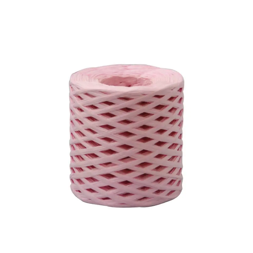 200m/roll Raffia Paper Ribbons Packing Twine Rope For Christmas Gift Box Wrapping Package Diy Home Crafts Party Decorations - купить по