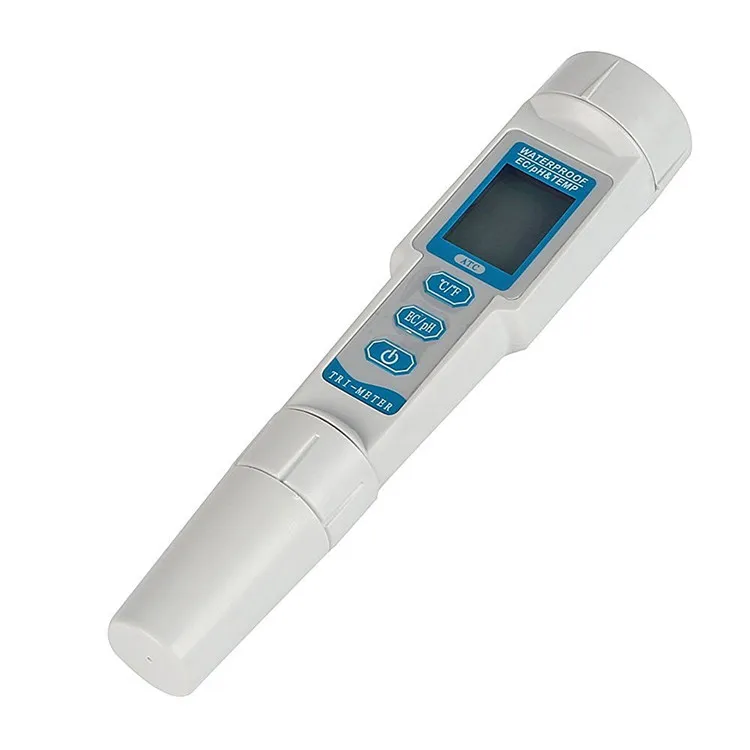 

3 in 1 Multifunction Digital PH Measuring Pen Temperature EC Tester OW-983