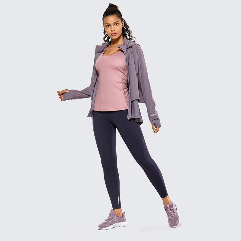 Женские Штаны Для Йоги SYROKAN с высокой талией карманами леггинсы для тренировок до