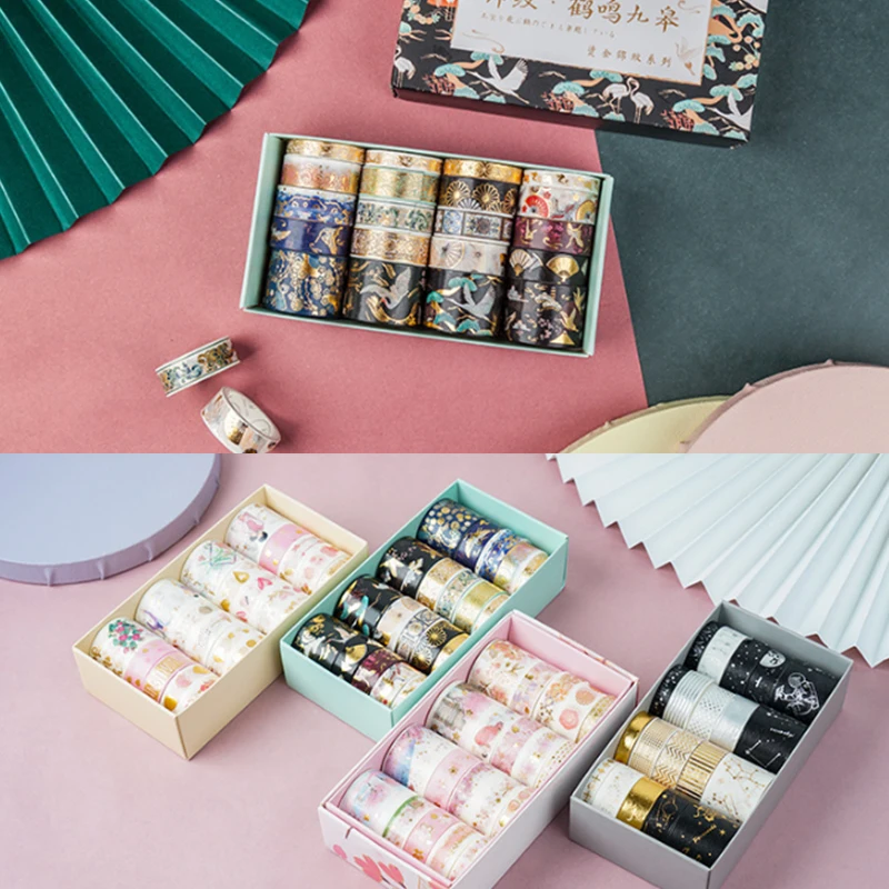 20 рулонов/лот Foiling Universe набор декоративного скотча Васи сделай сам Ремесло