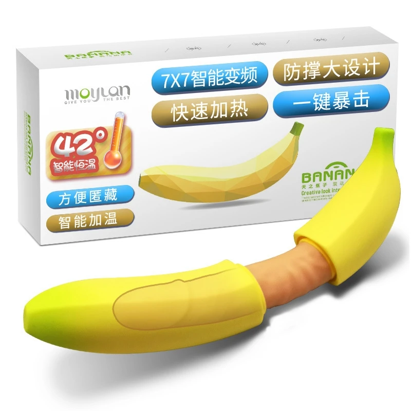 Do re mi Banana Silicone Dildo Charging Heating Magic Wang Vibrator Clitoris Stimulator G Spot Massage Clit Stimulate Sex Toys | Красота и