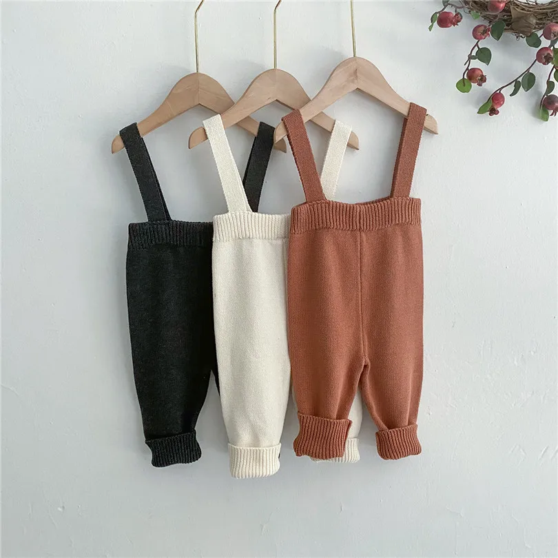

Baby Romper Jumpsuit Newborn Autumn Knitted Baby Clothes Cotton Infant Baby Boys Girls Romper Overalls Toddler Baby Playsuits