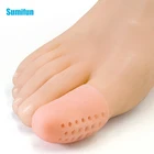 246810 шт., силиконовая Мягкая дышащая крышка для большого пальца ног