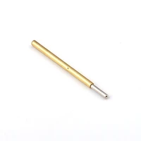 100pcs p160 j1 small round head spring test probe needle tube outer diameter 1 36mm total length 24 5mm pcb probe