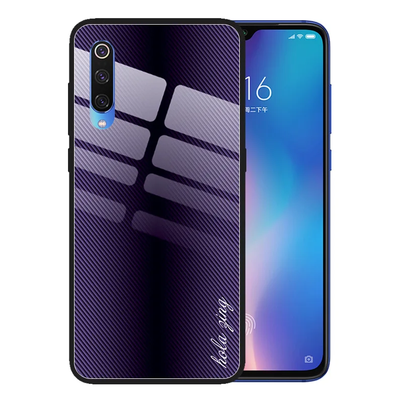 Xia mi 8 чехол для Xiao mi 9 Se Xao mi Cc9 8se чехол Xiao mi 9T Pro 5X чехол Xao mi 8Se Pro Cc9e Capa Xiao mi 5X Coque Роскошный ПК - Цвет: purple