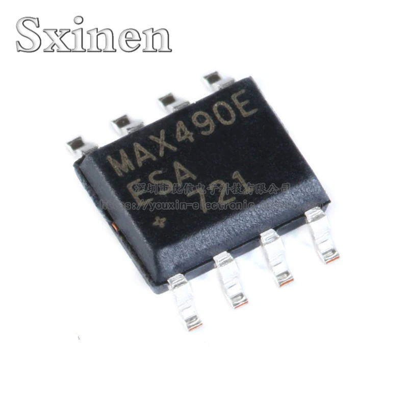

10PCSOriginal Authentic MAX490EESA SOIC-8 RS-422/RS-485 Transceiver Chip
