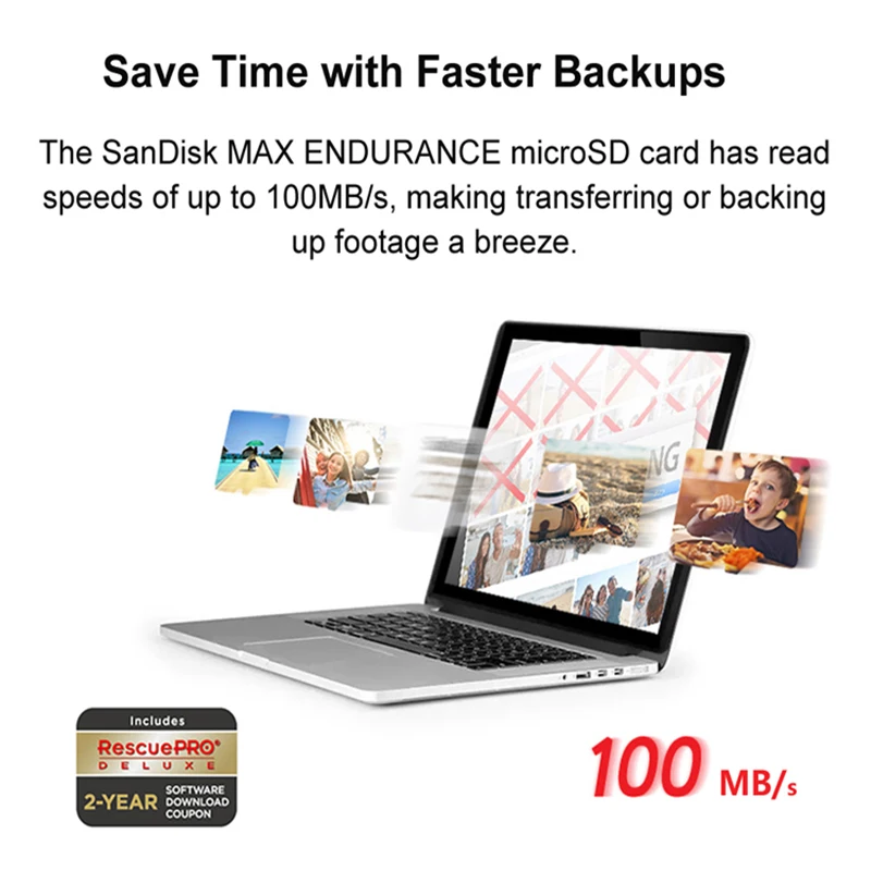 Sandisk High Endurance Microsd 64GB 32GB Memory Card Adapter Class 10 Micro SD Memory Card For 4K Video Action Cameras or Drones