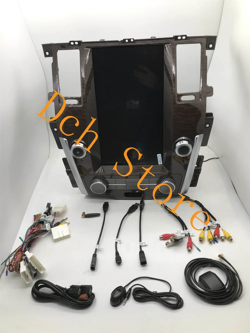 13,6 ''вертикальный Тесла стиль Android 8,1 автомобиля DVD gps для nissan Patrol 2010 2011 2012 2013 PX6 ips
