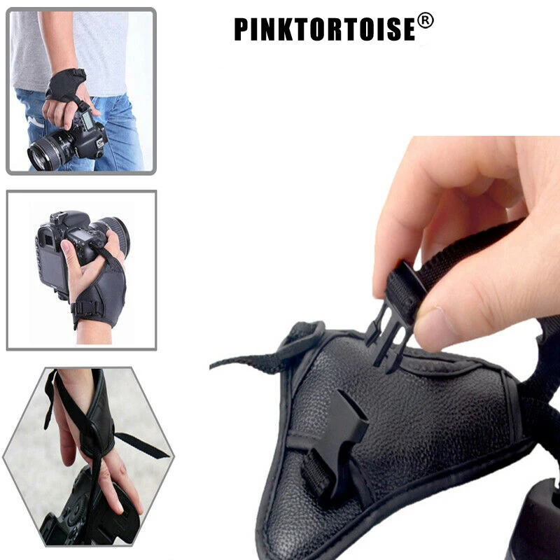 

Universal PU Hand Camera Grip Strap for Canon Nikon Wrist Dslr Sony Slr Pentax Eos camera