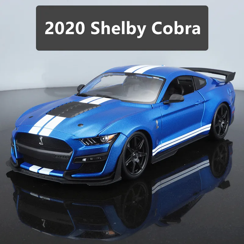 Maisto 1:18 Новинка 2020 Shelby Cobra GT500 модель автомобиля из сплава украшение коллекции