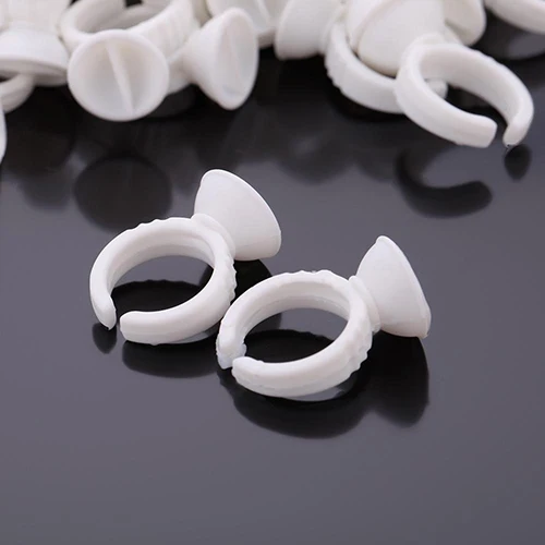 100 шт. ресниц поддон клей держатели клея оптовая продажа для наращивания хранения