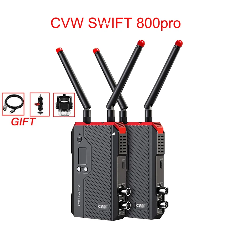 CVW SWIFT 800pro 800ft Беспроводная система передачи видео HDMI HD изображение беспроводной передатчик приемник Поддержка монитора смартфона