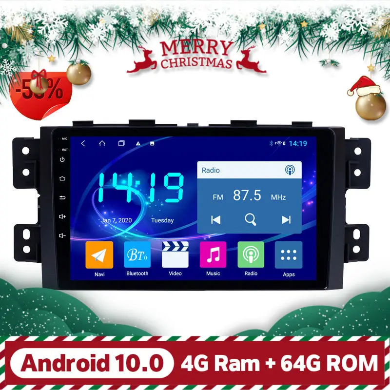 4 ГБ ОЗУ 10 дюймов IPS экран Радио Android 0 автомобильный стерео GPS Navi для 2008 KIA Borrego Mohave
