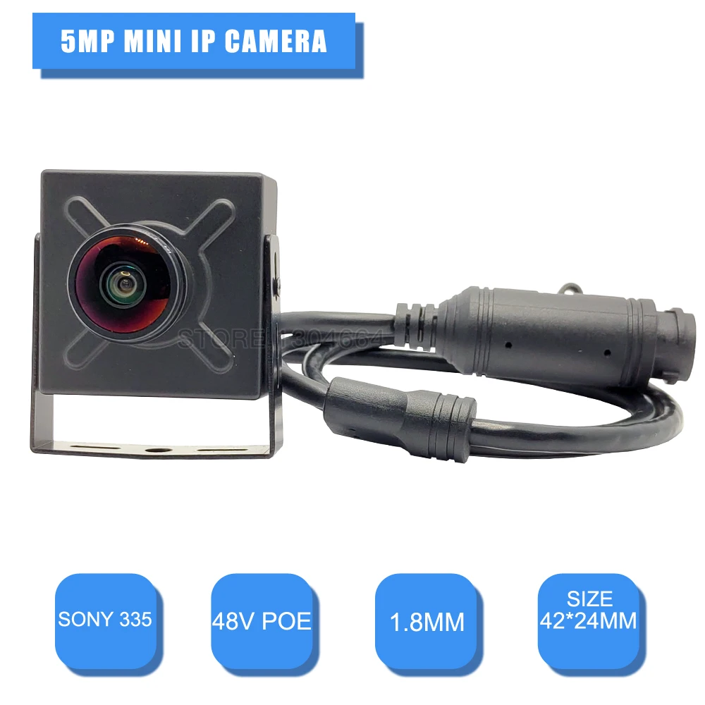 

HD 5MP POE IP Camera SONY IMX335 Sensor H.265 P2P Onvif Wide Angle Indoor Small Audio Surveillance Video Security IP Camcorder