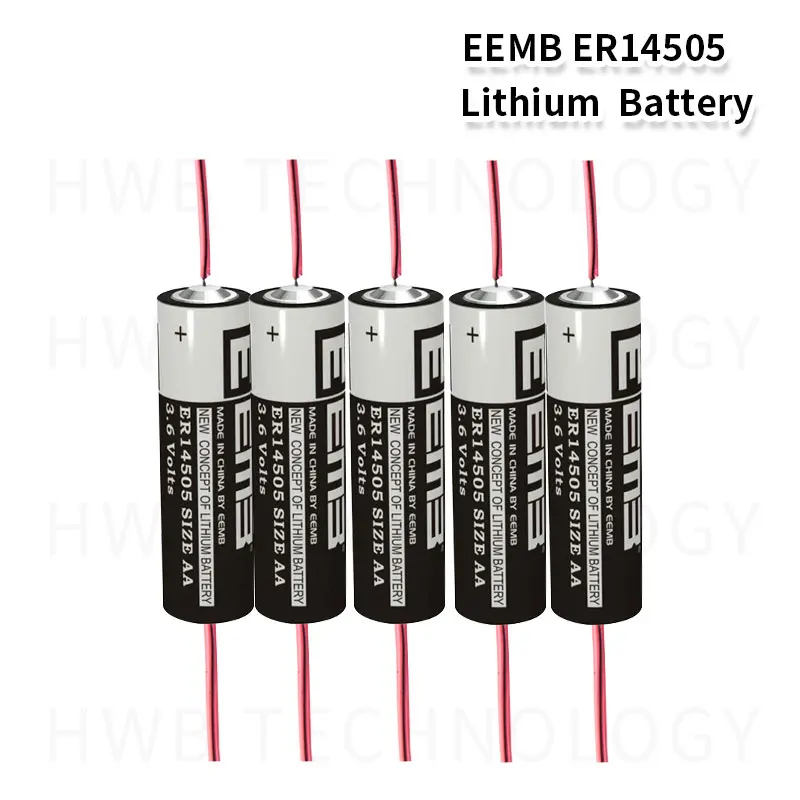10 шт. EEMB ER14505 ER14505H AA 3 6 V 2400mAh энергии литиевая батарея умный счетчик батареи с
