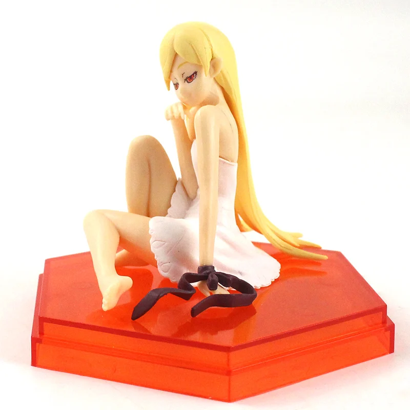 Аниме Kizumonogatari Oshino Shinobu Monogatari Nisemonogatari Bakemonogatari сексуальные девушки ПВХ фигурка