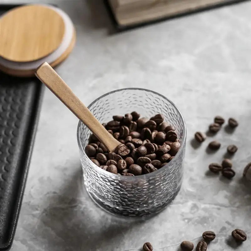 Стеклянная герметичная банка Емкость для хранения пищи бамбуковой крышкой