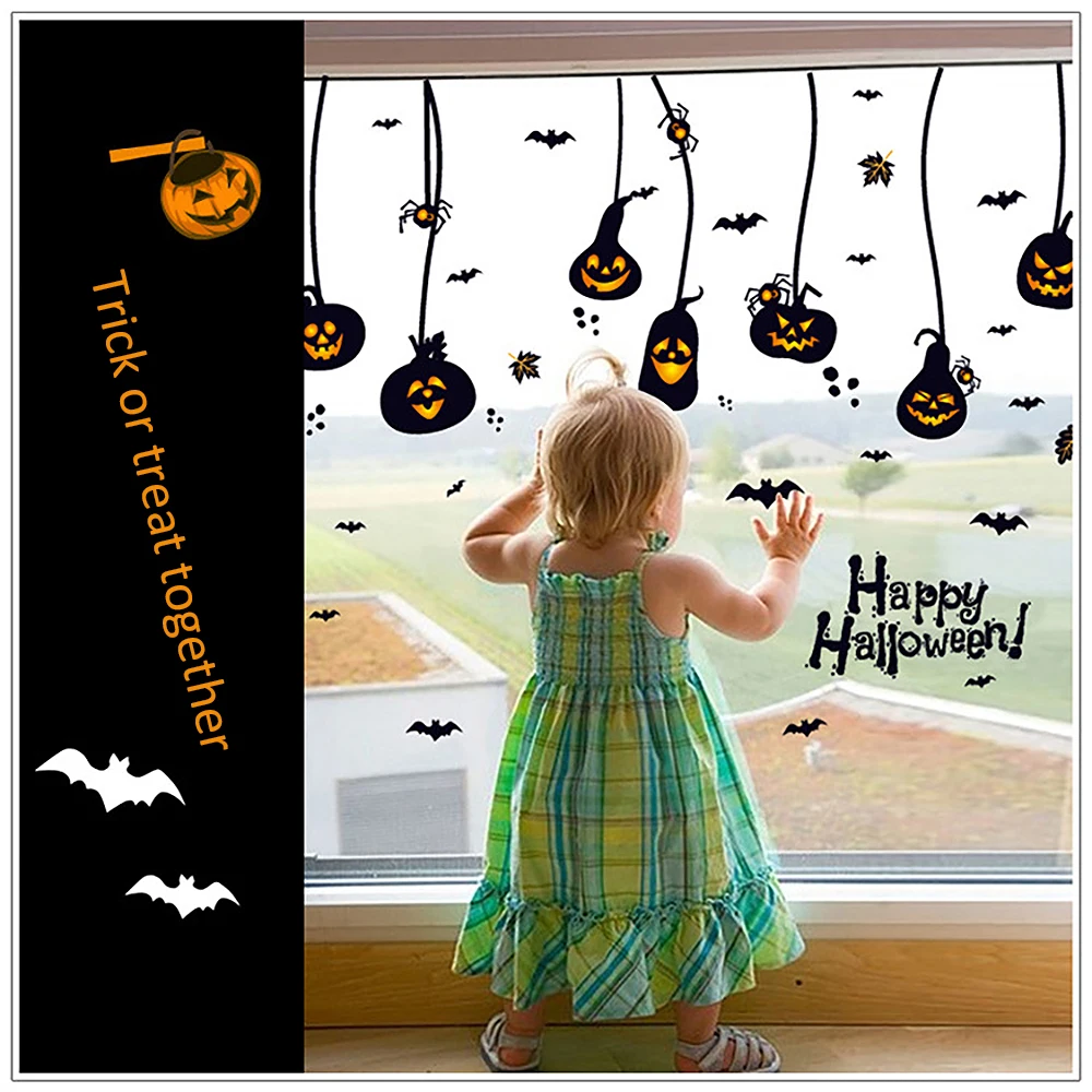 Наклейки на стену Хэллоуин наклейка из ПВХ готические обои украшение сделай сам