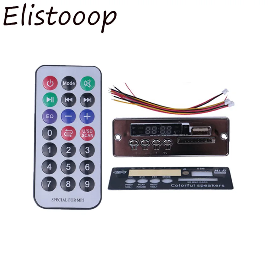 USB Bluetooth-совместимый Hands-free MP3 плеер интегрированный декодер плата модуль с