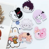 anime danganronpa badge accessories for clothes brooch pin brooch backpack collar hat badge women men lapel jewelry friend