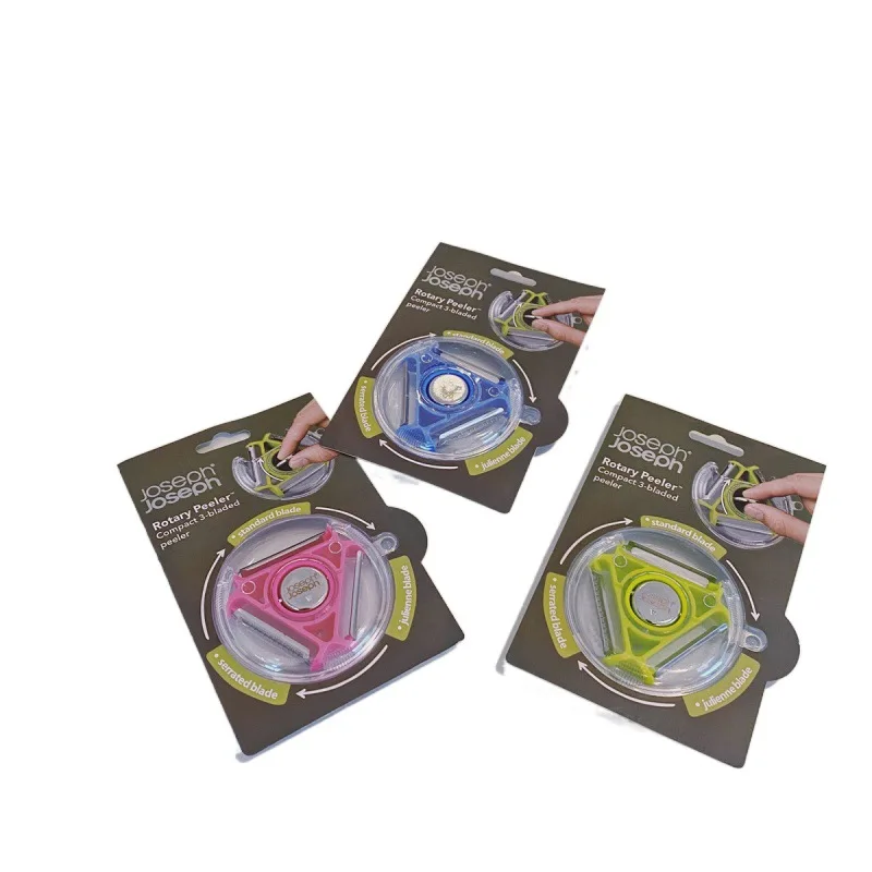 

Home Kitchen Three-in-One Multi-Purpose Peeling Knife Douyin Same Multifunctional Fruit Peeler Spot Fruit and Vegetable Scraper