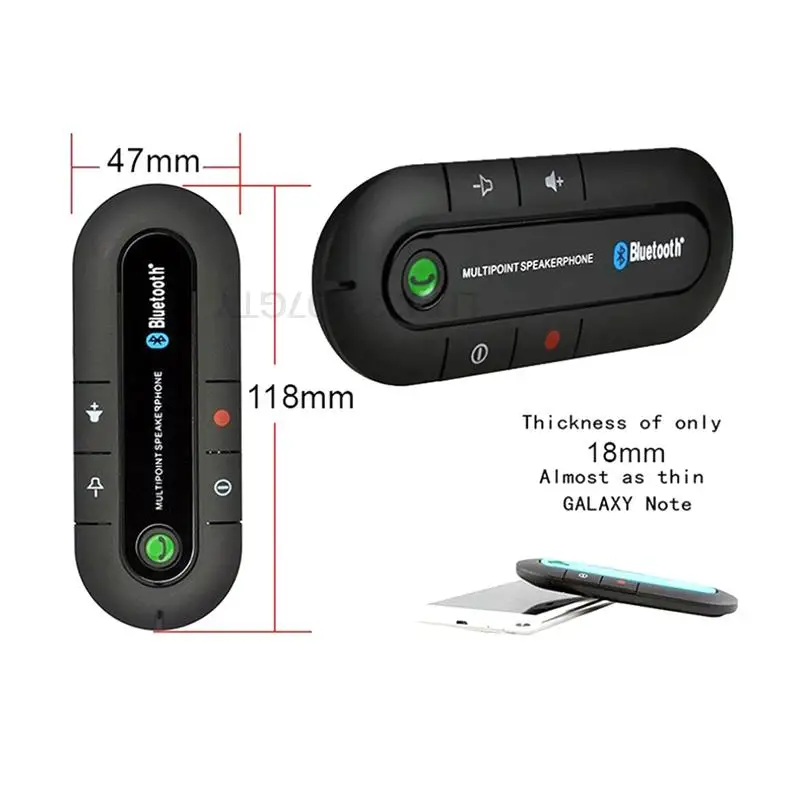 Автомобильный стерео гарнитура Bluetooth автомобильный комплект беспроводной