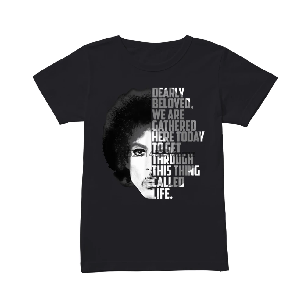 

Brand Prince Rogers Nelson Dearly Beloved We Are Gathered Shirt Summer Men Short Sleeve T-Shirt