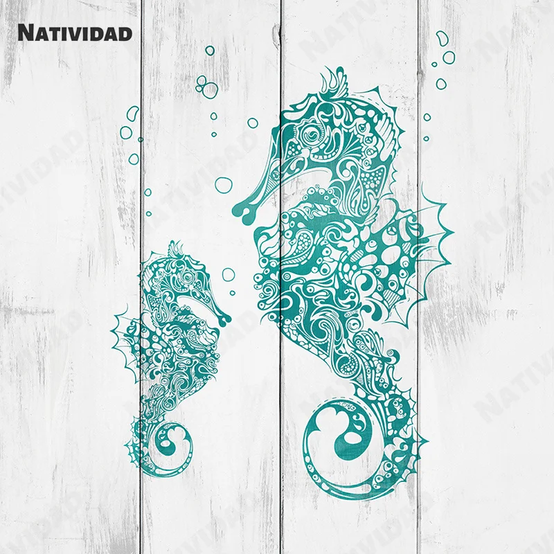 

Blue Bathroom Decoration Goldfish Jellyfish Seahorse Art Painting Canvas Painting Nordic Print Living Room Home Decoration